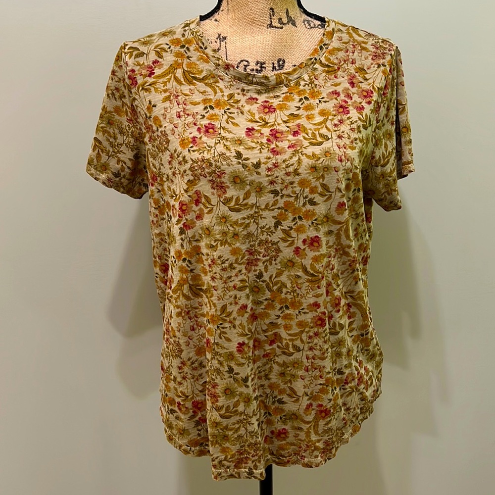 Old Navy Floral Top - Size Large